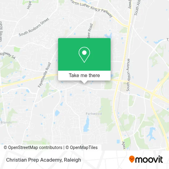 Christian Prep Academy map