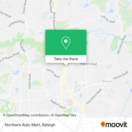Northern Auto Mart map
