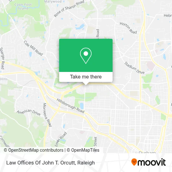 Law Offices Of John T. Orcutt map