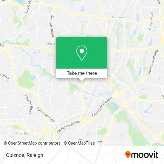 Quiznos map
