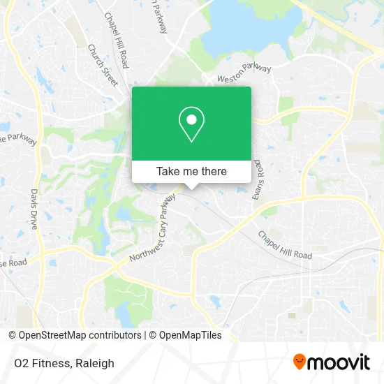 O2 Fitness map