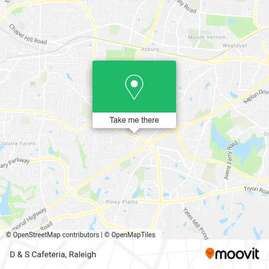 D & S Cafeteria map
