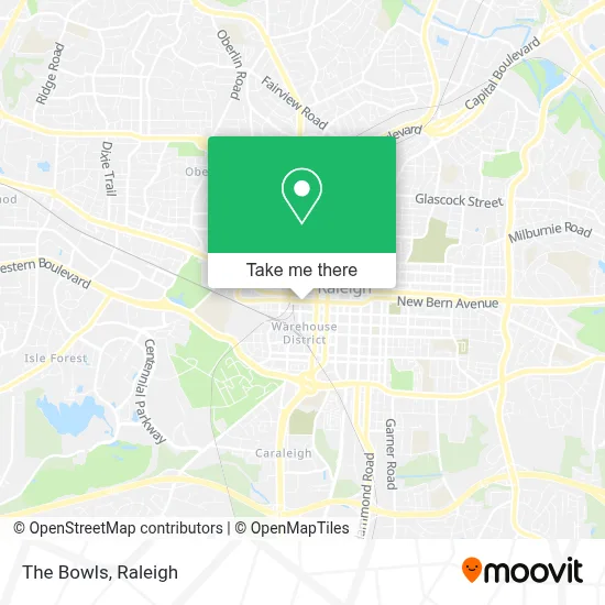 The Bowls map