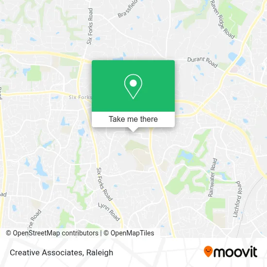 Creative Associates map