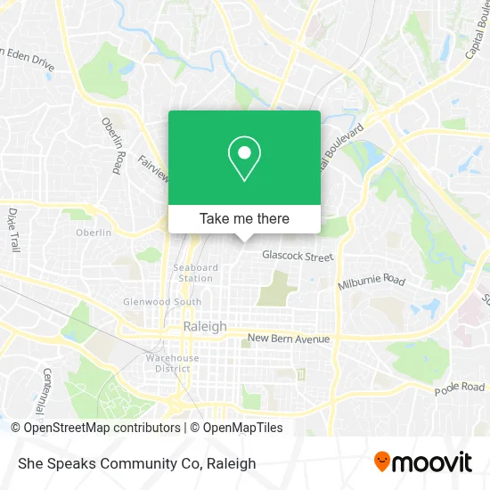 She Speaks Community Co map