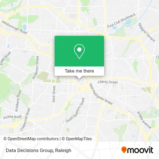 Data Decisions Group map