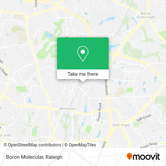 Boron Molecular map