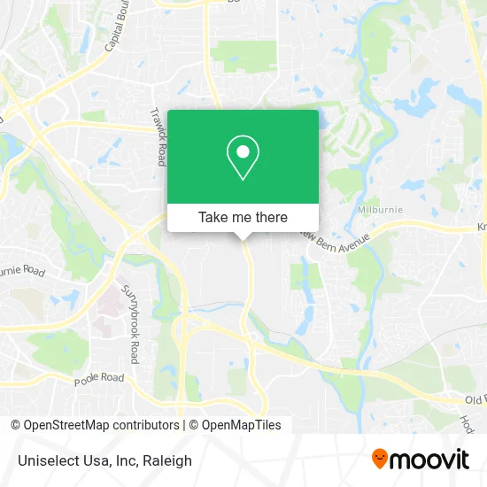 Uniselect Usa, Inc map