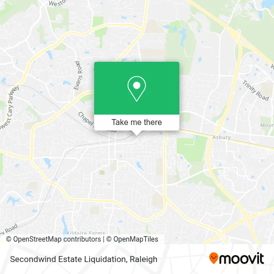Secondwind Estate Liquidation map