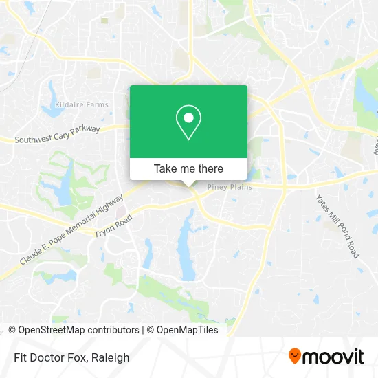 Fit Doctor Fox map