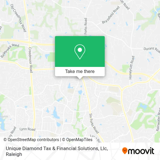 Unique Diamond Tax & Financial Solutions, Llc map