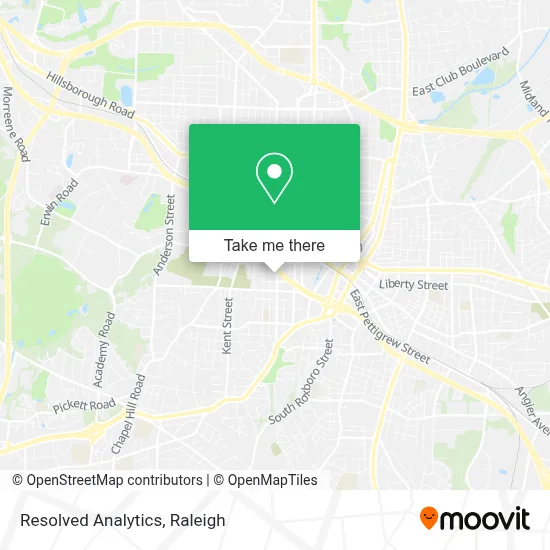 Resolved Analytics map