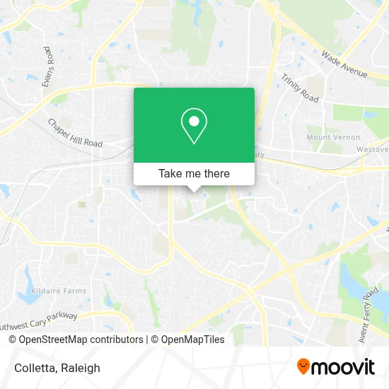 Colletta map