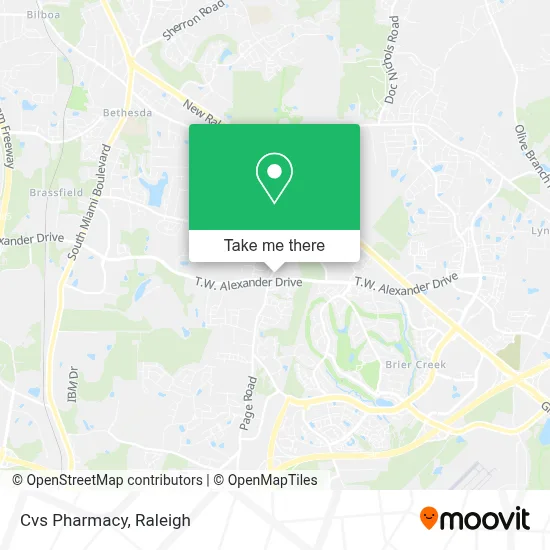 Cvs Pharmacy map