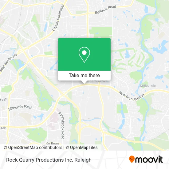 Rock Quarry Productions Inc map