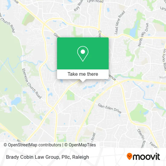 Brady Cobin Law Group, Pllc map