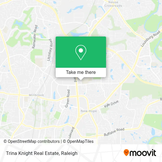 Trina Knight Real Estate map