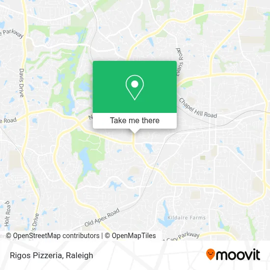 Rigos Pizzeria map