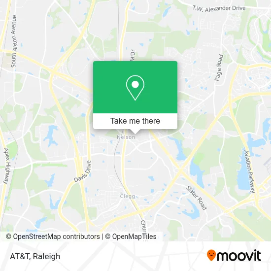 At&T map