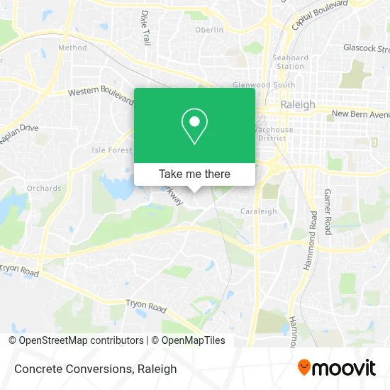 Concrete Conversions map