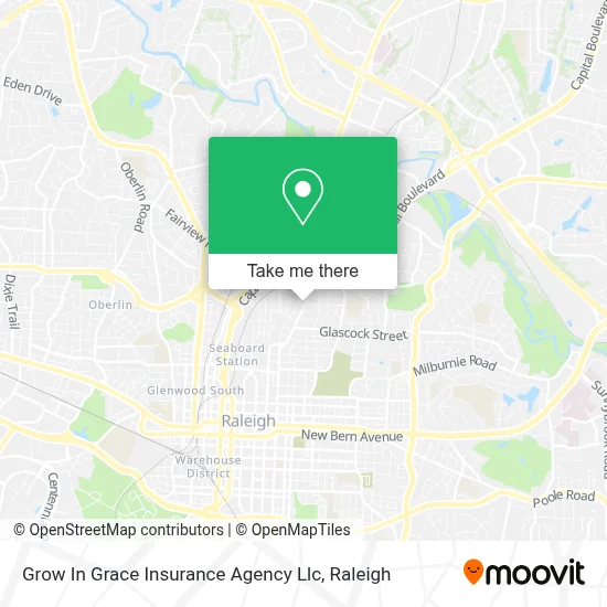 Grow In Grace Insurance Agency Llc map