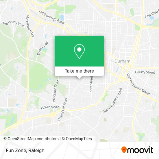 Fun Zone map