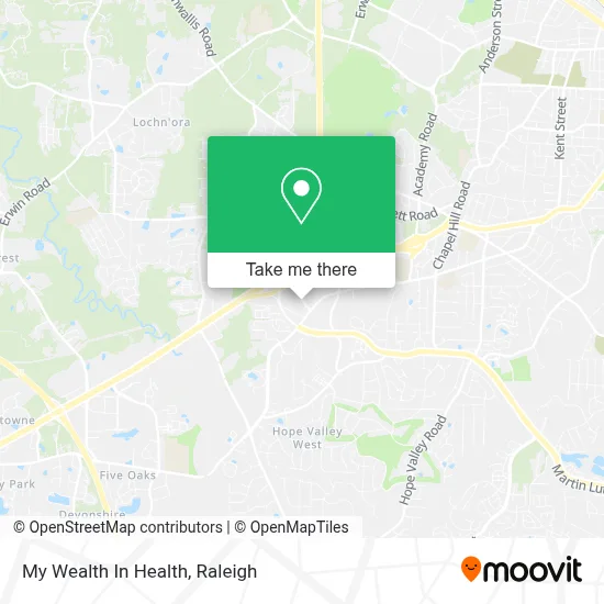 My Wealth In Health map