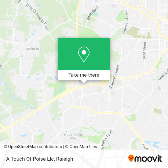A Touch Of Poise Llc map