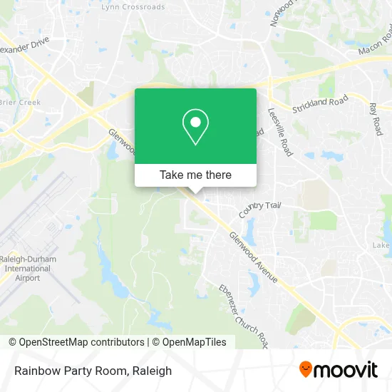 Rainbow Party Room map