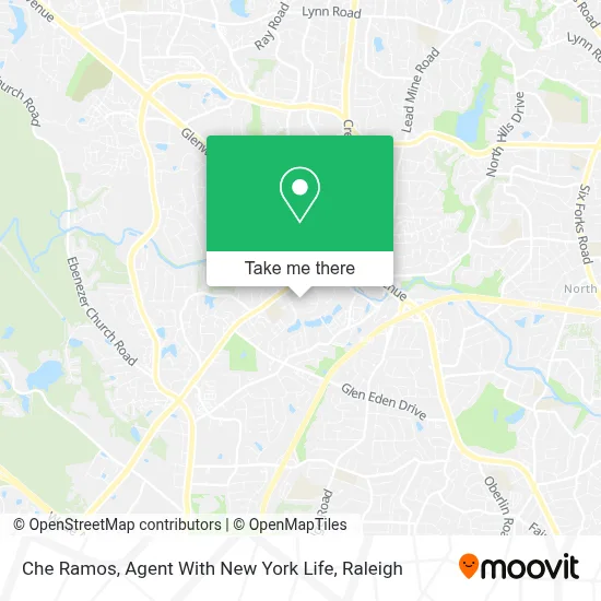 Che Ramos, Agent With New York Life map