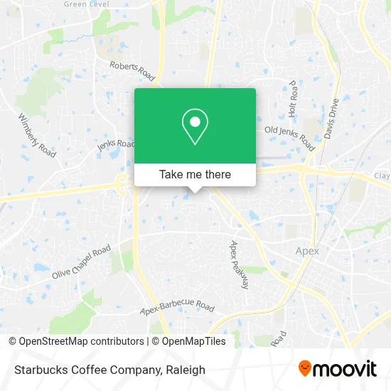Starbucks Coffee Company map