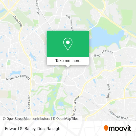 Edward S. Bailey, Dds map