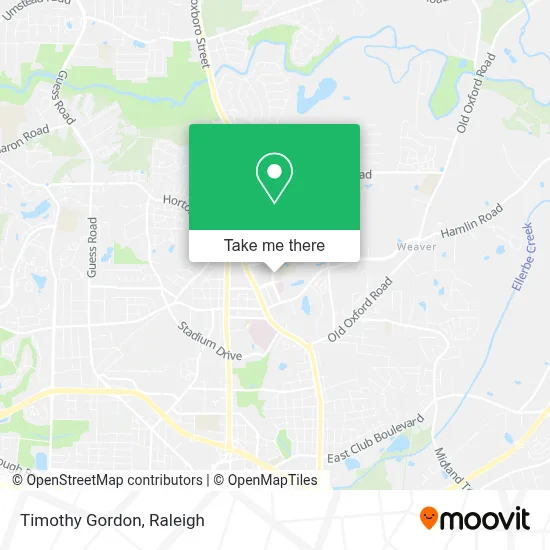 Timothy Gordon map