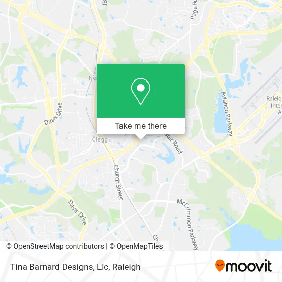 Tina Barnard Designs, Llc map