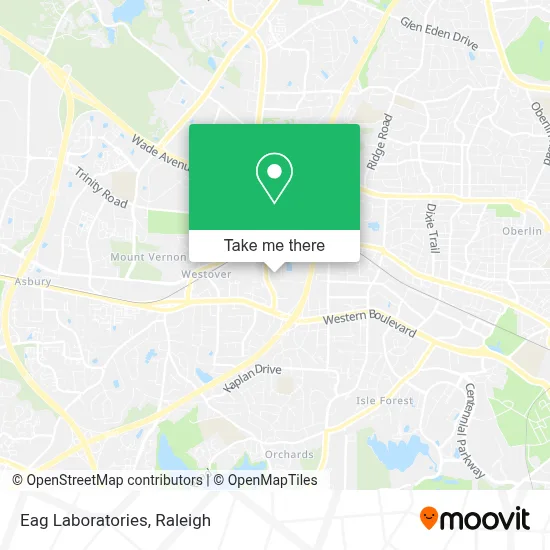 Eag Laboratories map