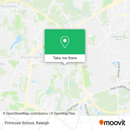Primrose School map