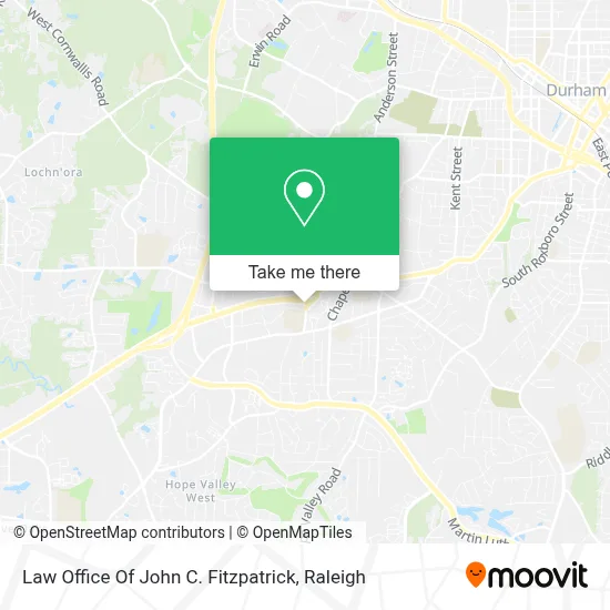 Law Office Of John C. Fitzpatrick map