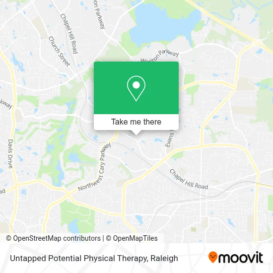 Untapped Potential Physical Therapy map