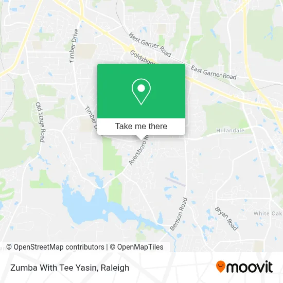 Zumba With Tee Yasin map