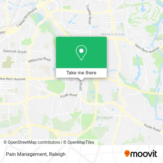 Pain Management map