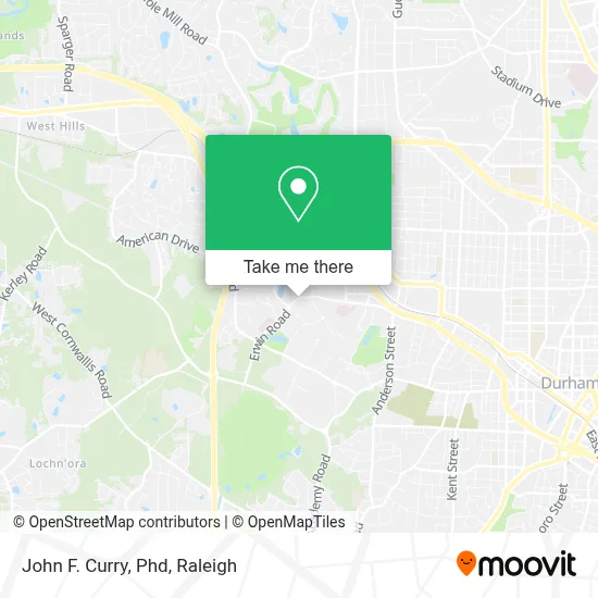 John F. Curry, Phd map
