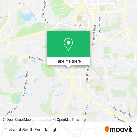 Thrive at South End map