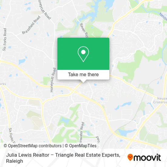 Julia Lewis Realtor – Triangle Real Estate Experts map