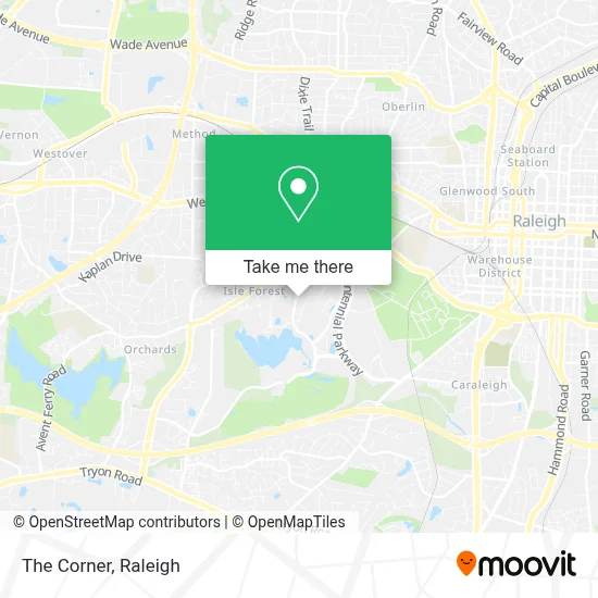 The Corner map