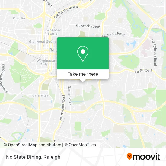 Nc State Dining map