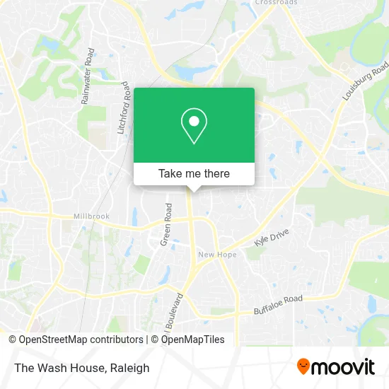 The Wash House map