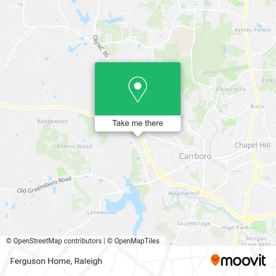 Ferguson Home map