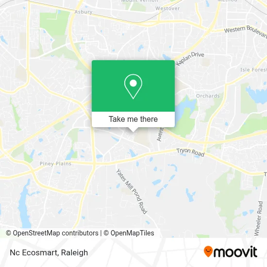 Nc Ecosmart map