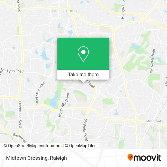 Midtown Crossing map