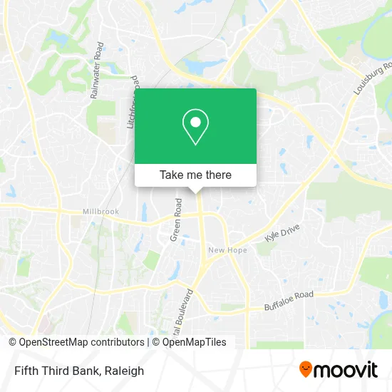 Fifth Third Bank map